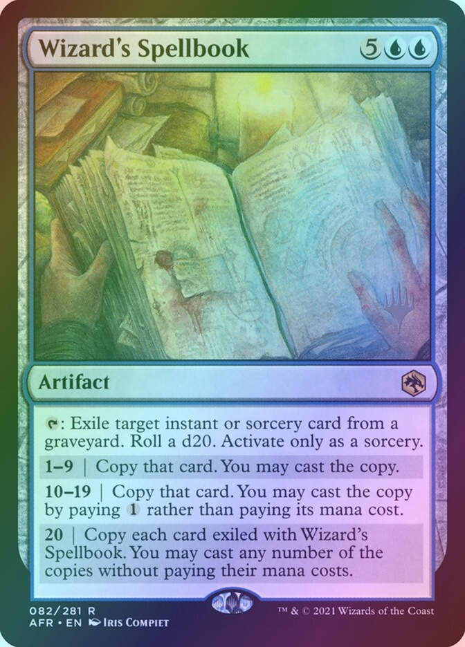 Wizard's Spellbook (PAFR) (82p) / Foil