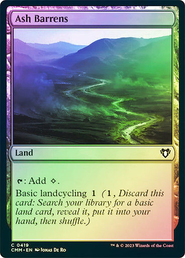 Ash Barrens (cmm) / Foil