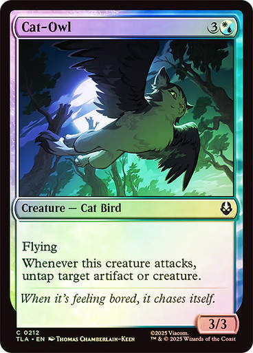 Cat-Owl (TLA) (212) / Foil