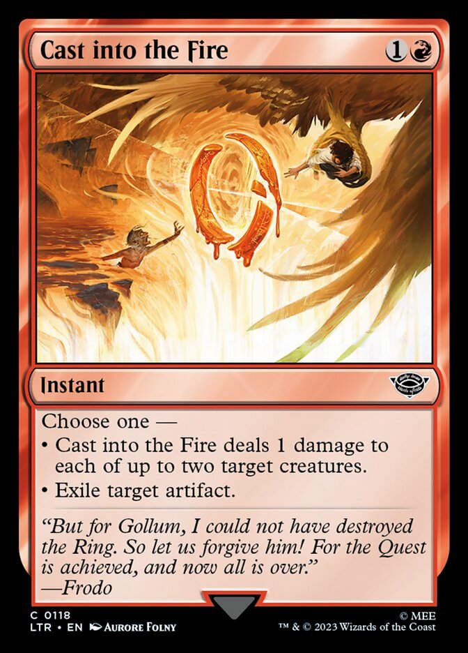 Cast into the Fire (LTR) (118)