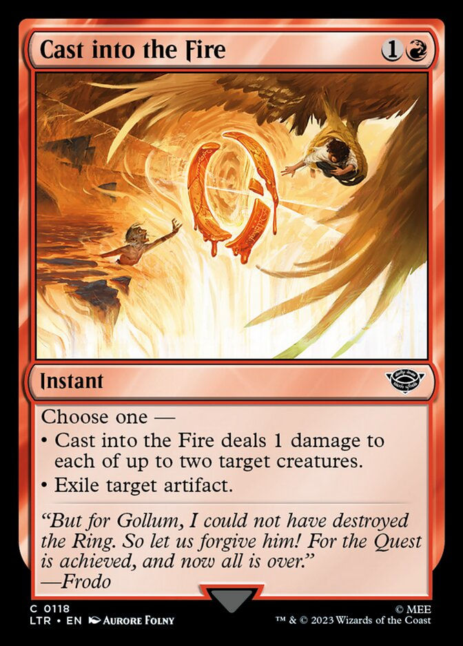 Cast into the Fire (LTR) (118)
