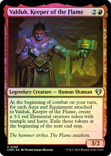 Valduk, Keeper of the Flame (cmm) / Foil