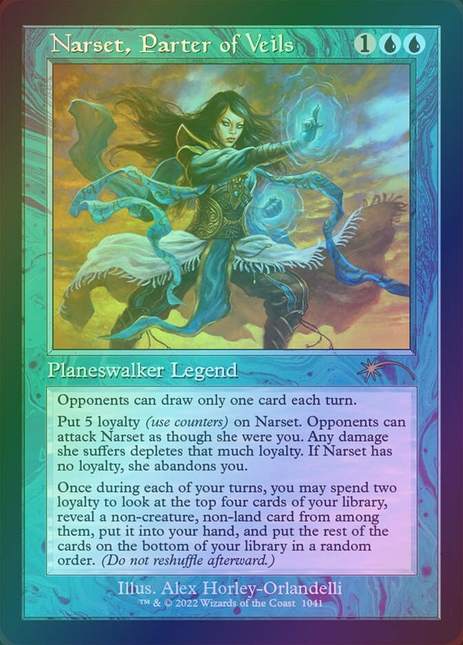 Narset, Parter of Veils (SLD) (1041) / Foil