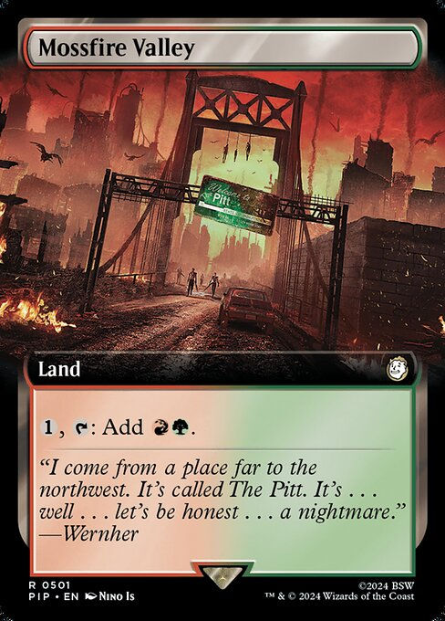 Mossfire Valley (pip) (501) / Extended Art