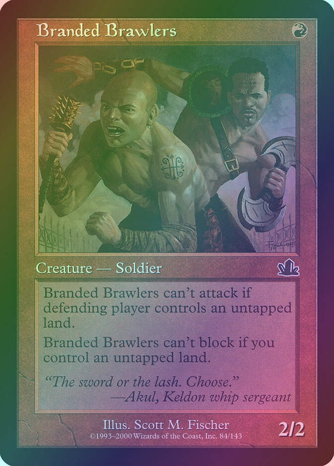 Branded Brawlers (PCY) (84) / Foil