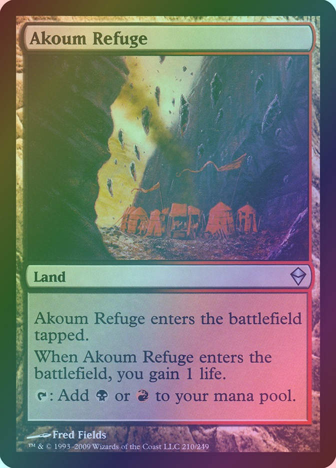Akoum Refuge (ZEN) (210) / Foil