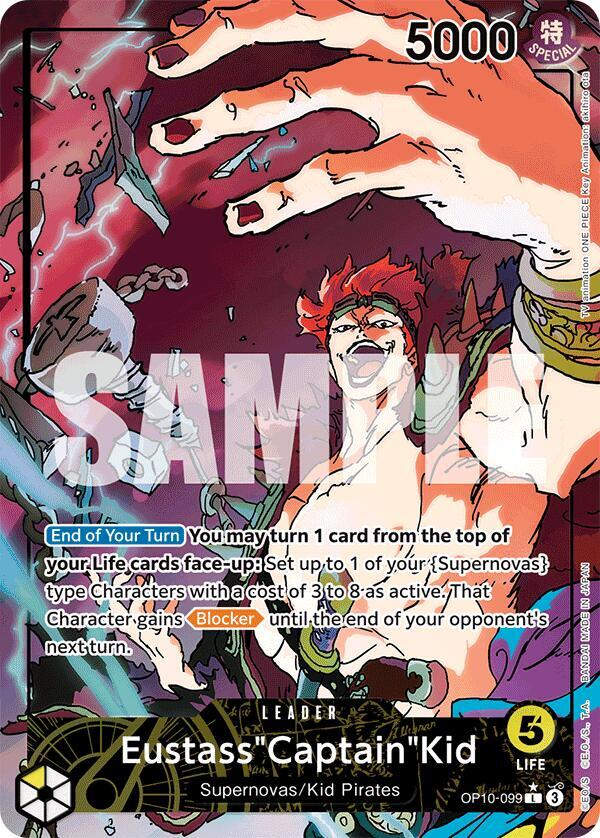 Eustass"Captain"Kid (099) (Parallel) (OP10-099) / Foil