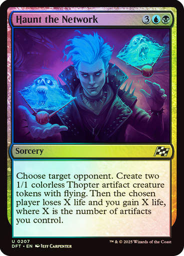 Haunt the Network (DFT) (207) / Foil