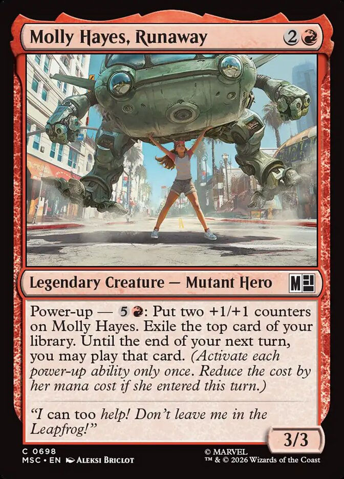 Molly Hayes, Runaway (MSC) (698)
