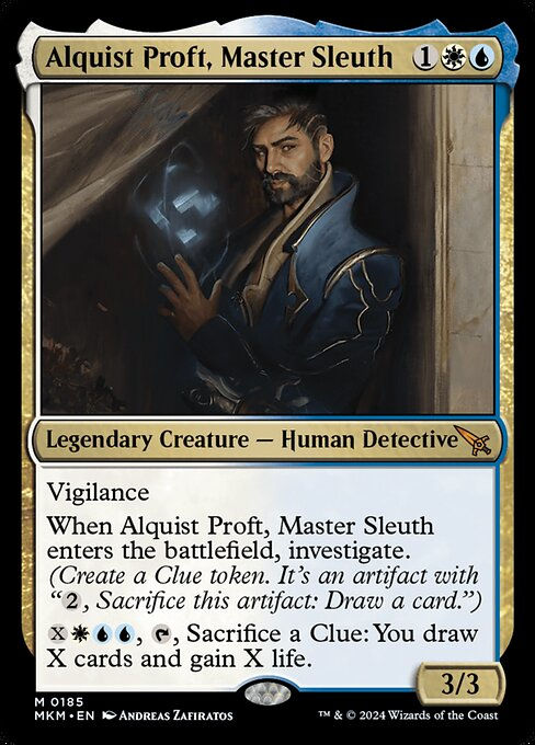 Alquist Proft, Master Sleuth (mkm) (185)