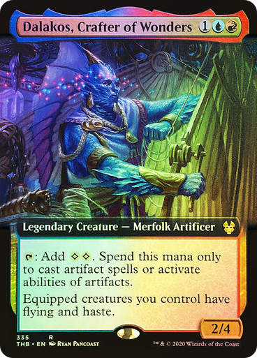Dalakos, Crafter of Wonders (THB) (335) / Extended Art / Foil