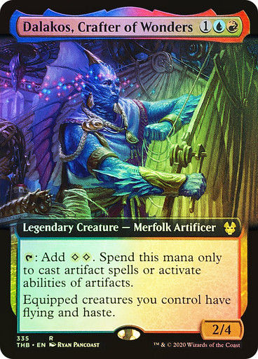 Dalakos, Crafter of Wonders (THB) (335) / Extended Art / Foil