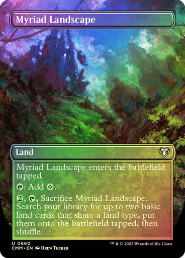 Myriad Landscape (cmm) / Borderless / Foil