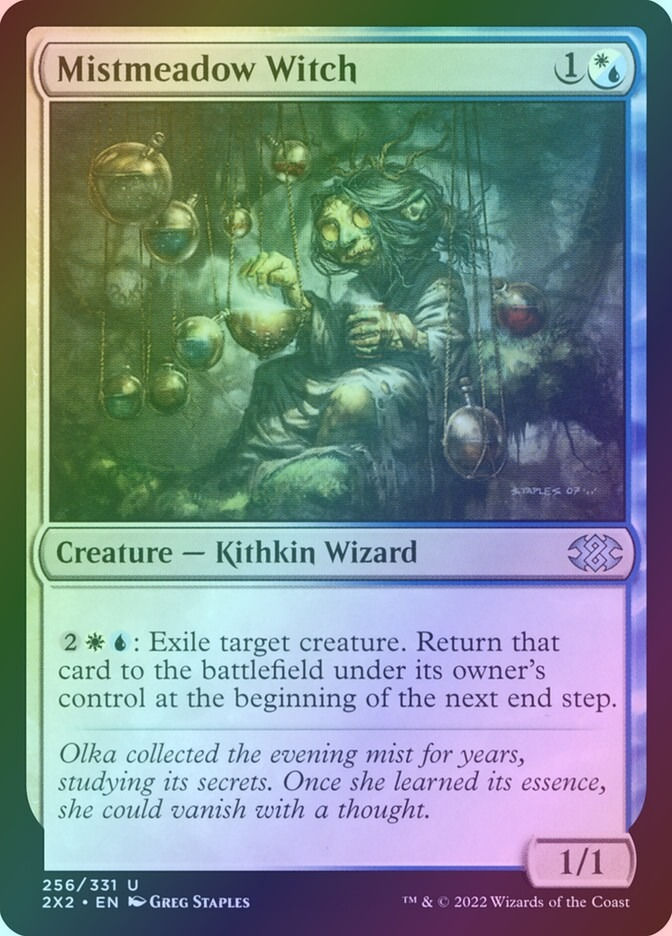 Mistmeadow Witch (2X2) (256) / Foil