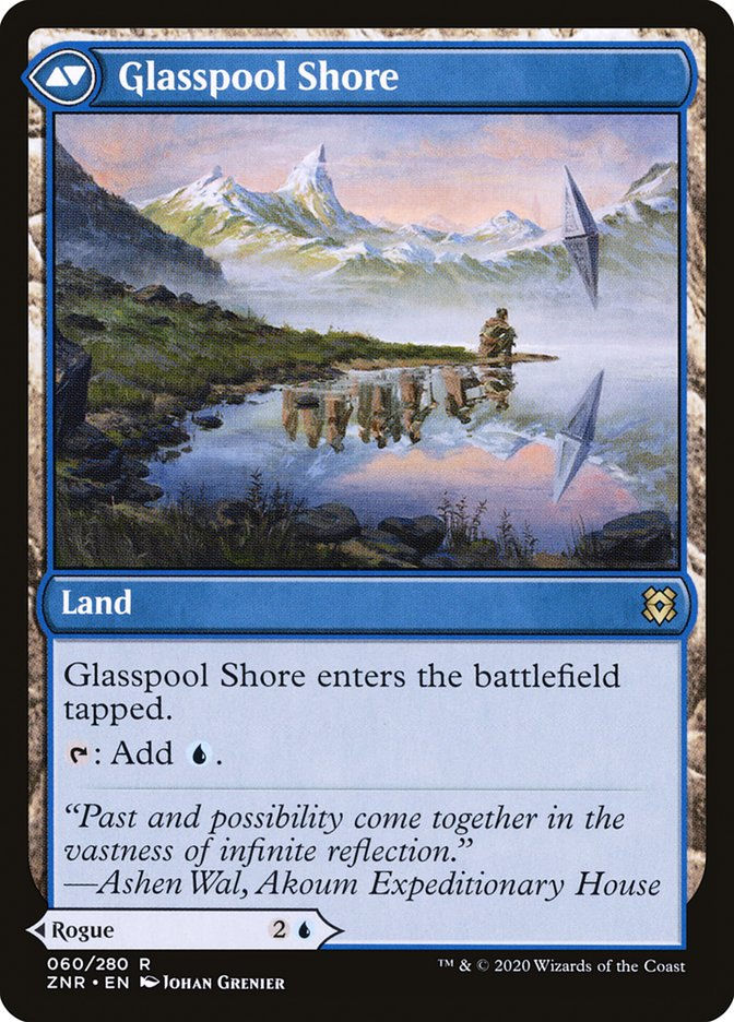 Glasspool Mimic // Glasspool Shore (ZNR) (60) — cara 2 de 2