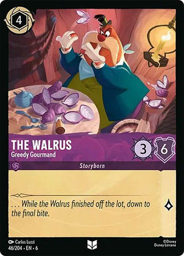 The Walrus - Greedy Gourmand (LOR_AZU)