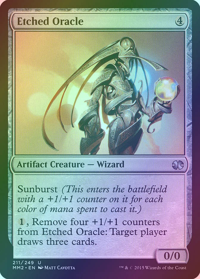 Etched Oracle (MM2) (211) / Foil