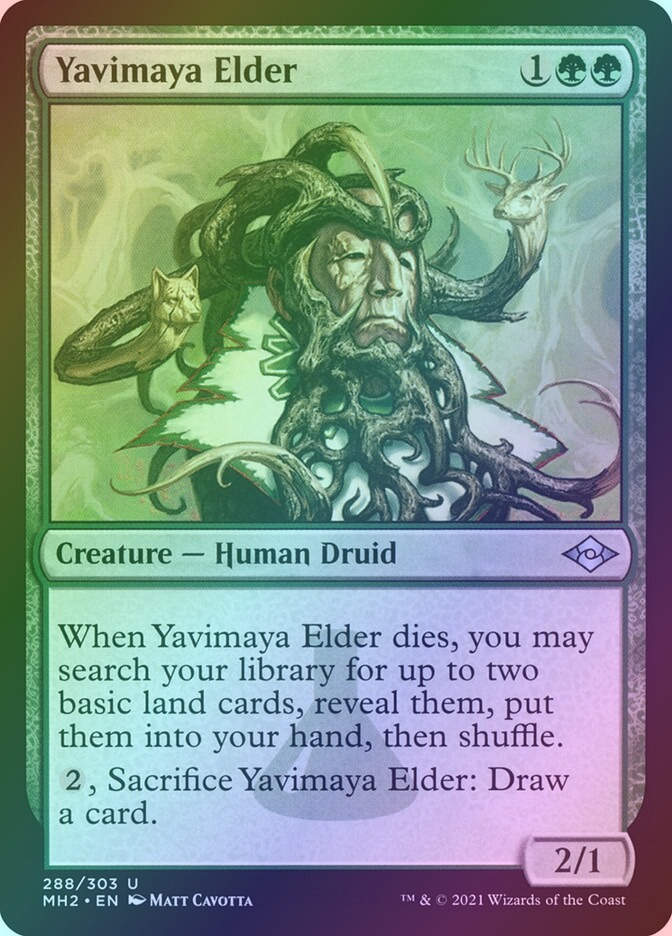 Yavimaya Elder (MH2) (288) / Foil