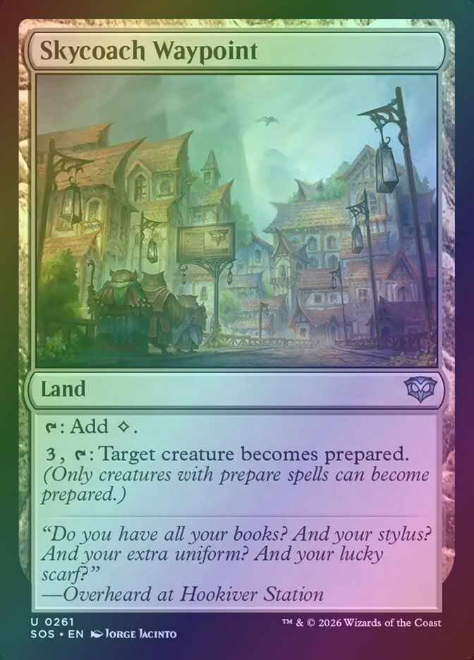 Skycoach Waypoint (SOS) (261) / Foil