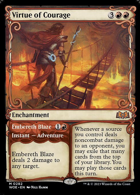 Virtue of Courage // Embereth Blaze (woe) / Showcase