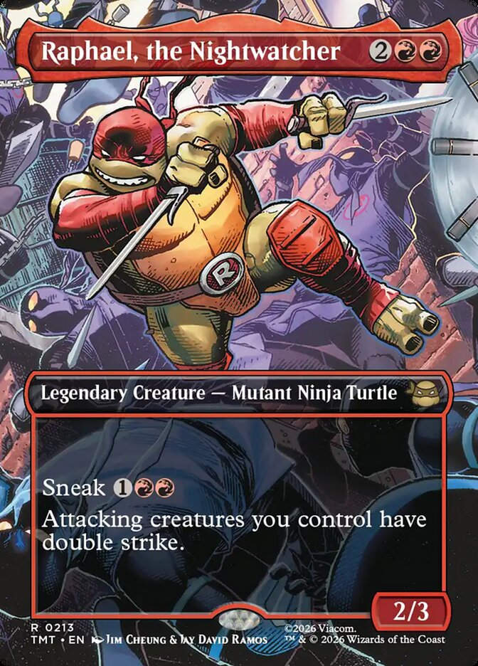 Raphael, the Nightwatcher (TMT) (213) / Borderless