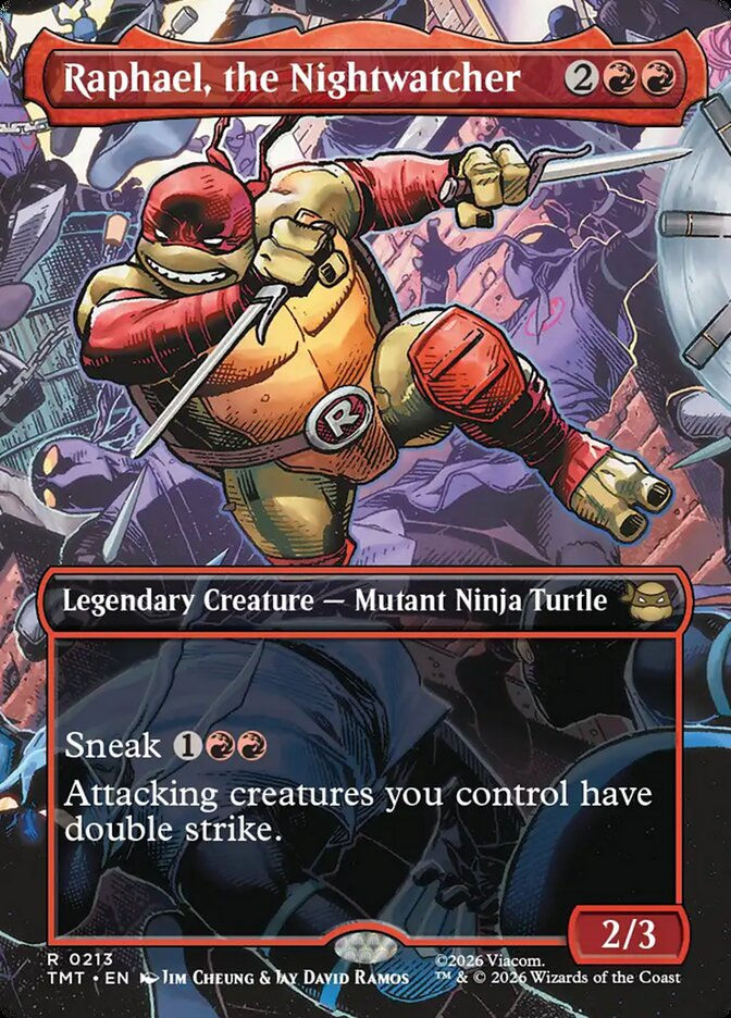 Raphael, the Nightwatcher (TMT) (213) / Borderless