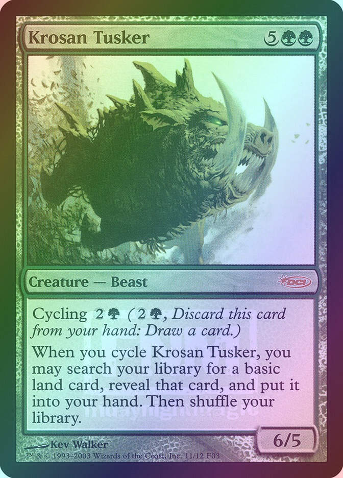 Krosan Tusker (F03) (11) / Foil