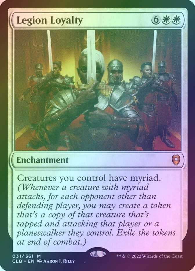 Legion Loyalty (CLB) (31) / Foil