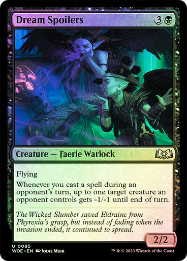 Dream Spoilers (woe) / Foil