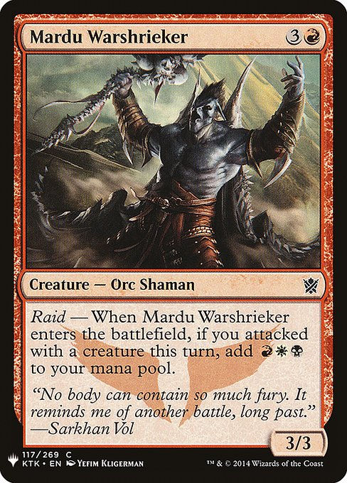 Mardu Warshrieker (PLST) (KTK-117)