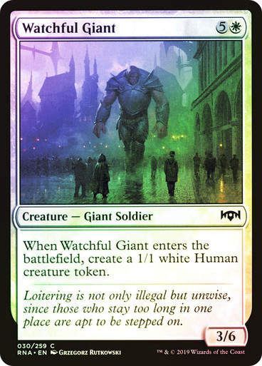 Watchful Giant (RNA) (30) / Foil