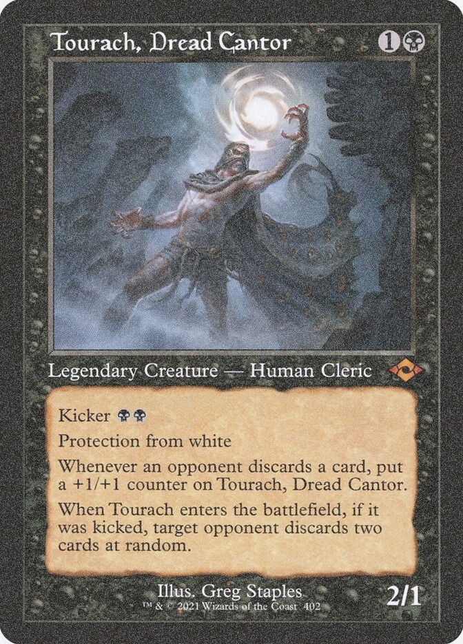 Tourach, Dread Cantor (MH2) (402) / Foil Etched