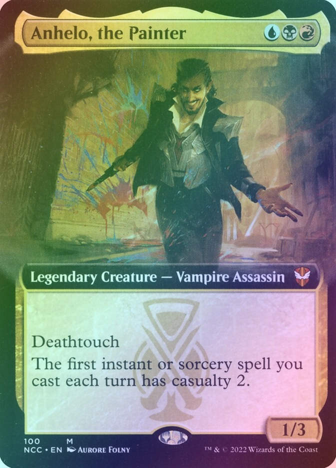 Anhelo, the Painter (NCC) (100) / Extended Art / Foil