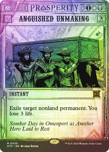 Anguished Unmaking (otp) (35) / Foil