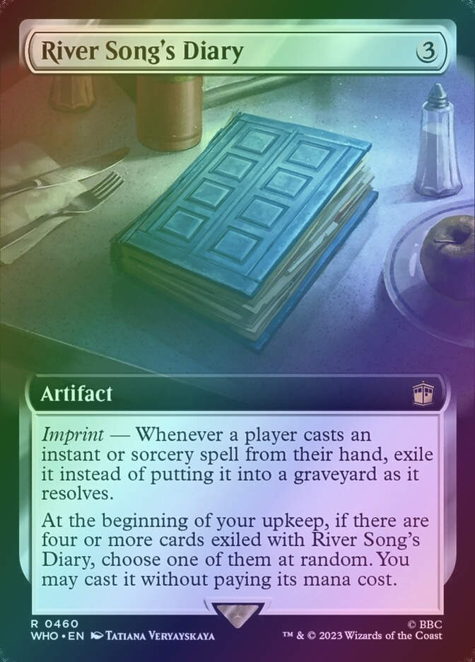 River Song's Diary (WHO) (460) / Extended Art / Foil