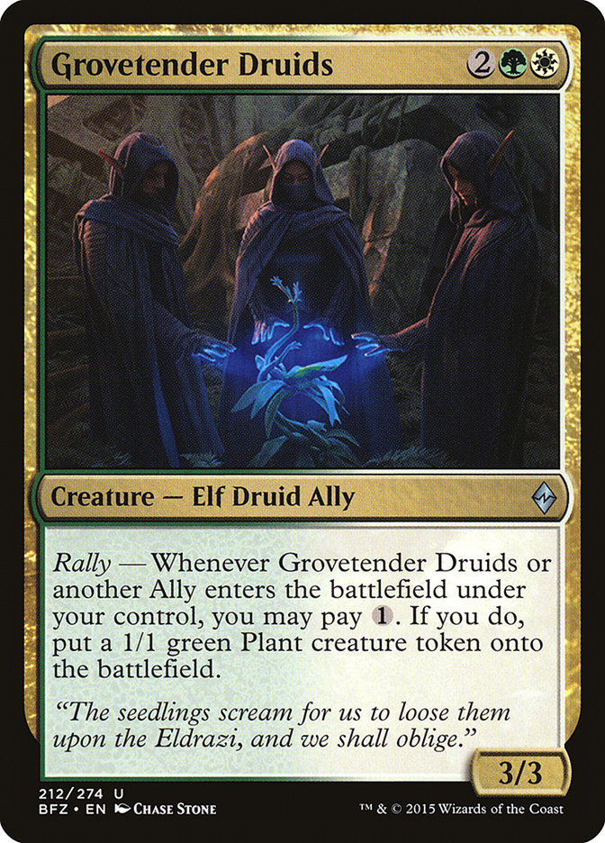 Grovetender Druids (BFZ) (212)