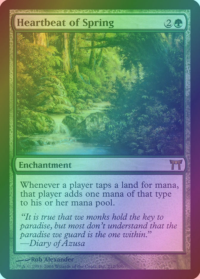 Heartbeat of Spring (CHK) (212) / Foil