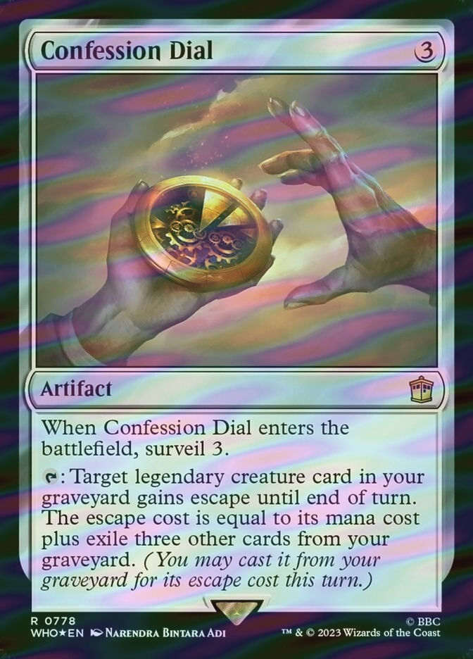Confession Dial (WHO) (778) / Surge Foil