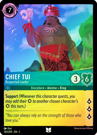 Chief Tui - Respected Leader (LOR_TFC) / Foil