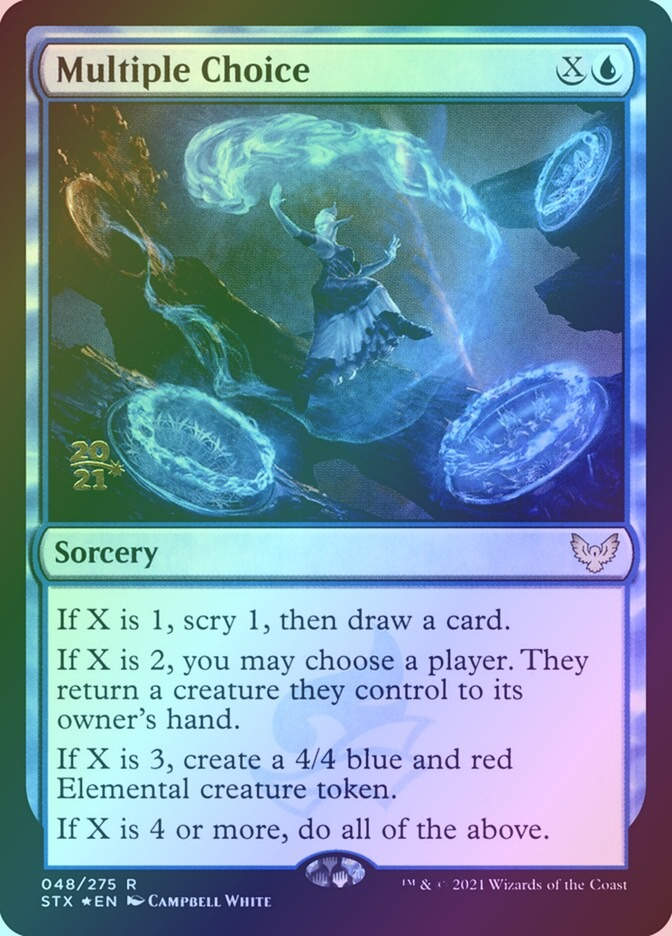 Multiple Choice (PSTX) (48s) / Foil