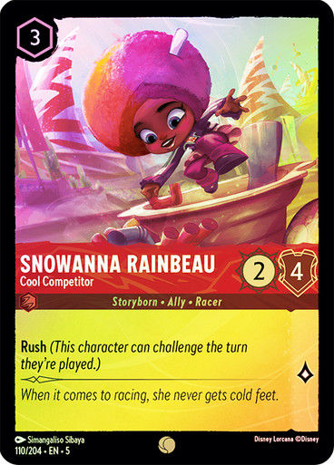 Snowanna Rainbeau - Cool Competitor (LOR_SHS) / Foil