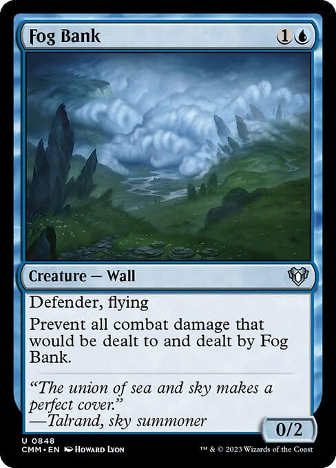 Fog Bank (cmm) (Commander Deck)