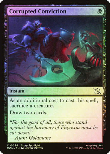 Corrupted Conviction (mom) / Foil