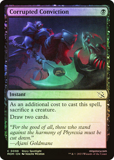 Corrupted Conviction (mom) / Foil