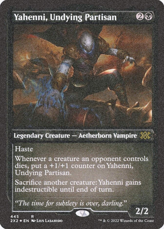 Yahenni, Undying Partisan (2X2) (445) / Foil Etched
