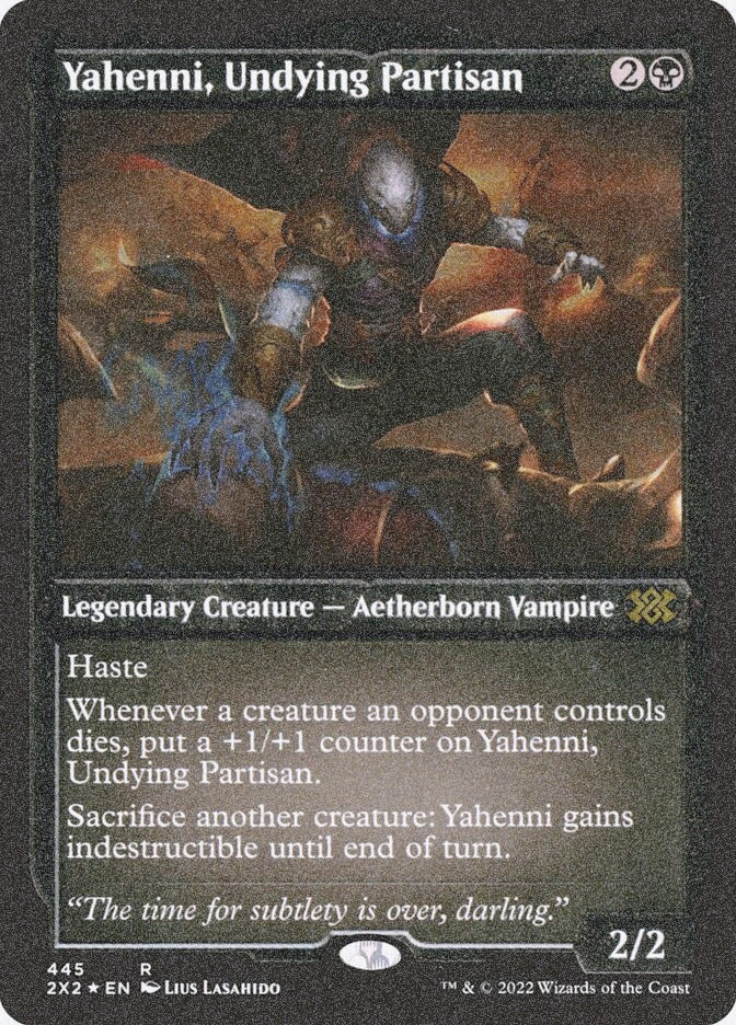 Yahenni, Undying Partisan (2X2) (445) / Foil Etched