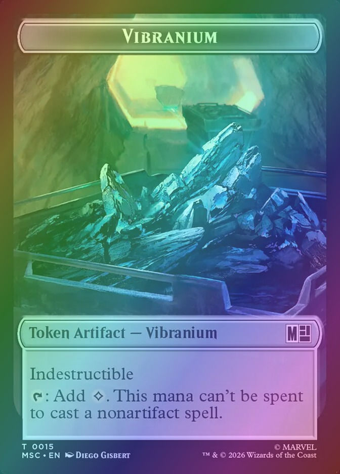 Beast // Vibranium (TMSC) (11 // 15) / Foil — cara 2 de 2