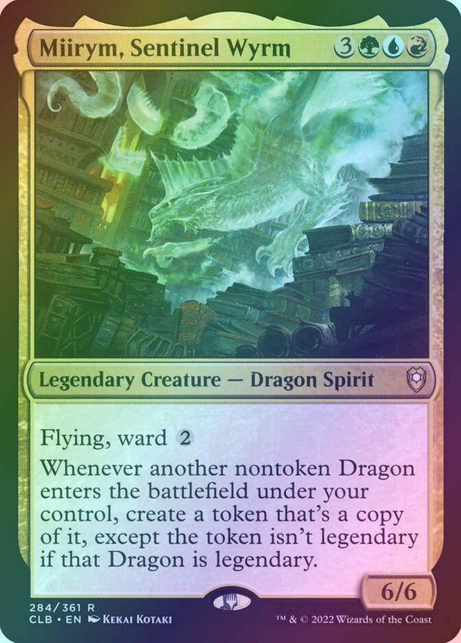 Miirym, Sentinel Wyrm (CLB) (284) / Foil
