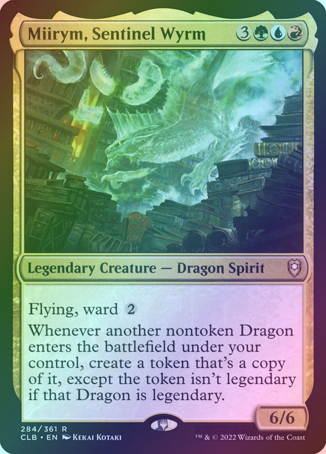 Miirym, Sentinel Wyrm (CLB) (284) / Foil
