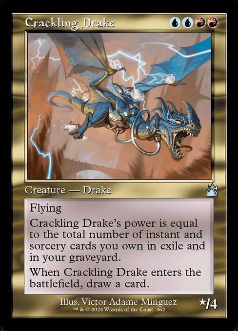 Crackling Drake (rvr) (362) / Retro